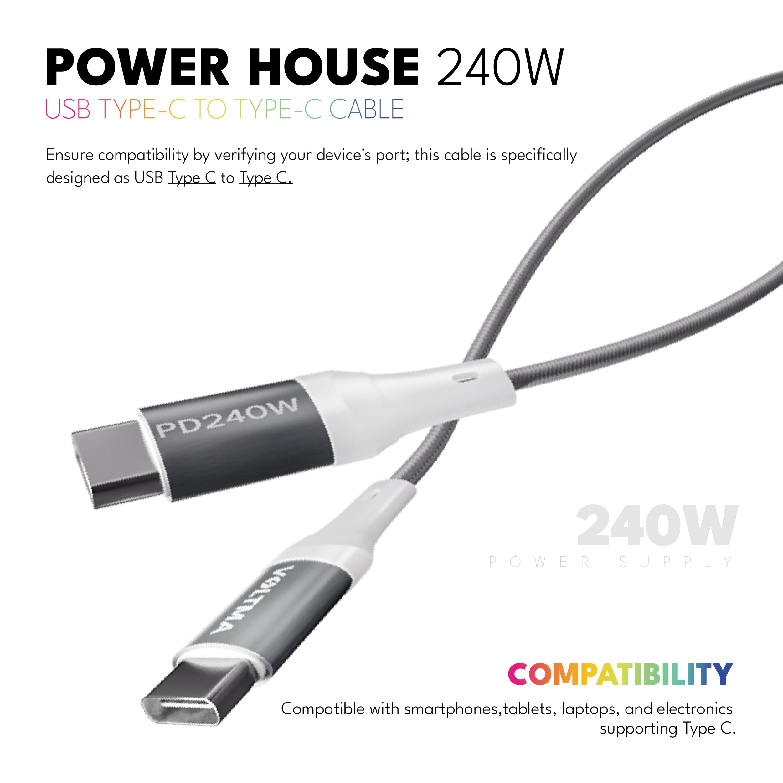 CABLE VOLTMA POWERHOUSE 240W C A C